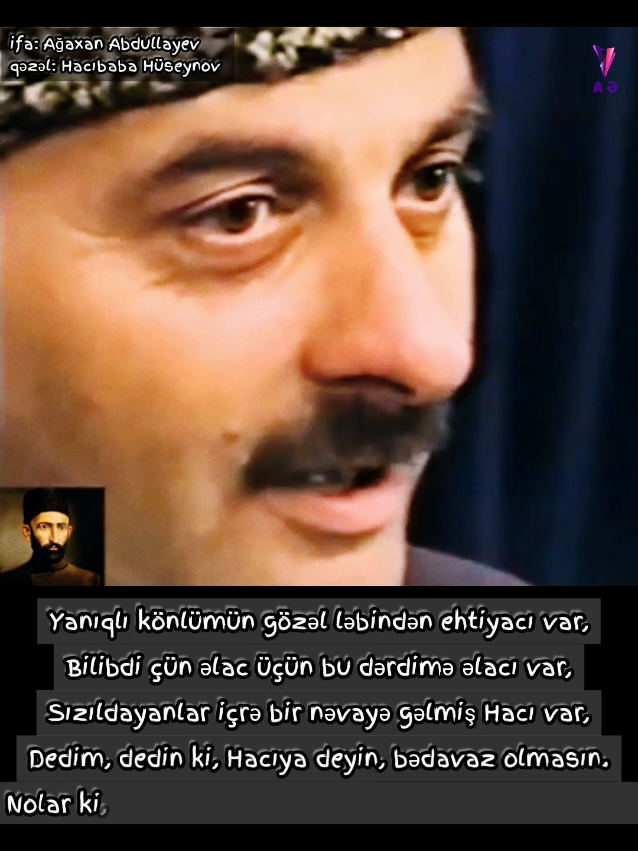 Ağaxan Abdullayev — Olmaz, olmasın «muğam» #2  / (söz: Hacıbaba Hüseynov) mənbə: @Sabit  #ağaxanabdullayev #hacibabahuseynov   #mugam #muğam #qəzəl #qezel #agaxanabdullayev  #poeziya #ədəbiyyat #edebiyat  #eruz #əruz  #şeir #şiir #divanşiiri 