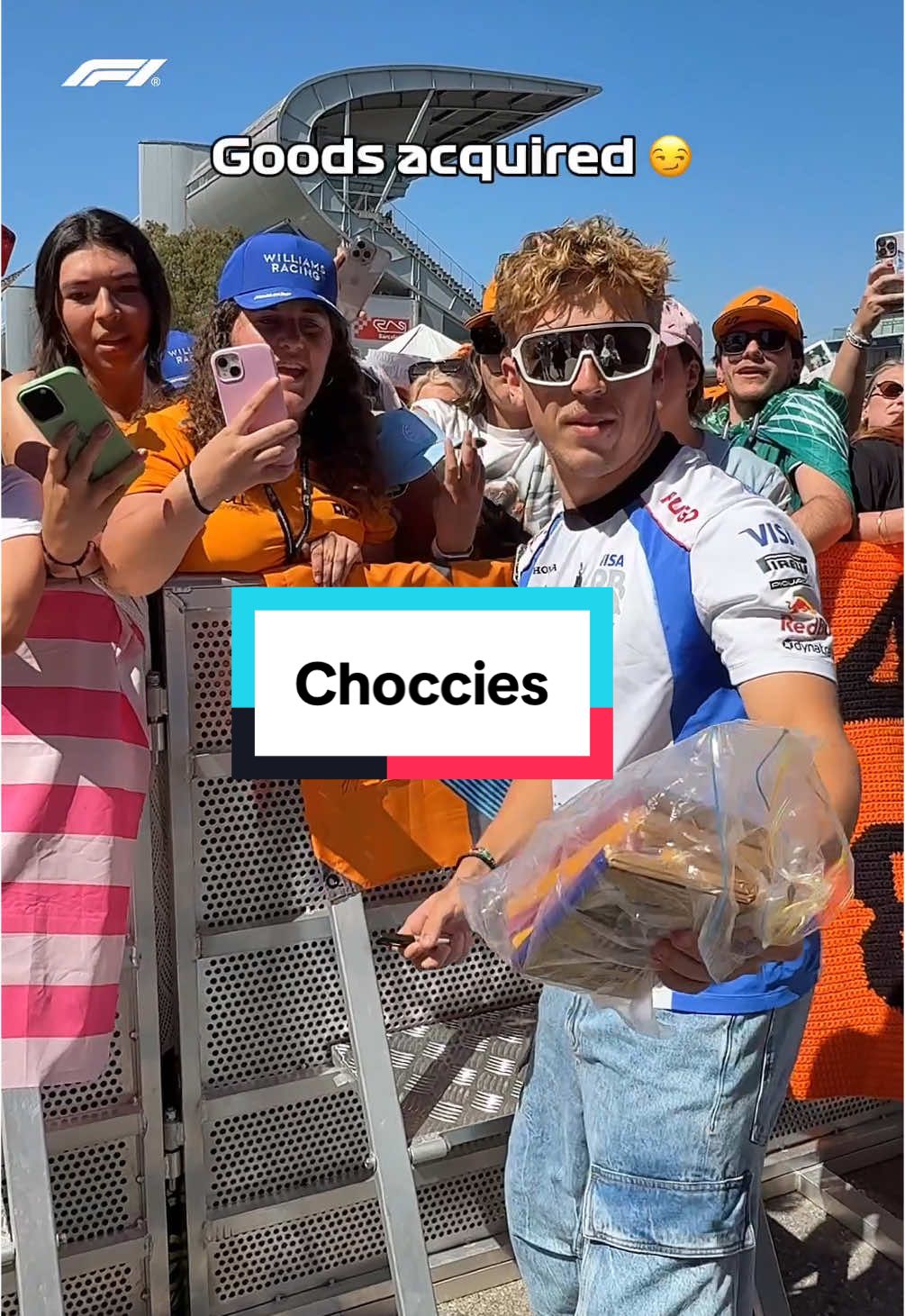 some kiwi chocolate to make liam less homesick 🥹 #f1 #formula1 #spanishgp #spain #barcelona #chocolate 
