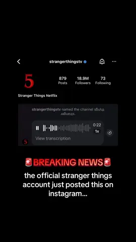 STRANGER THINGS S5 TEASER OUT TOMORROW!!!! #strangerthings #strangerthings5 #tudum #tudum2025 #netflix #fyp #viral 