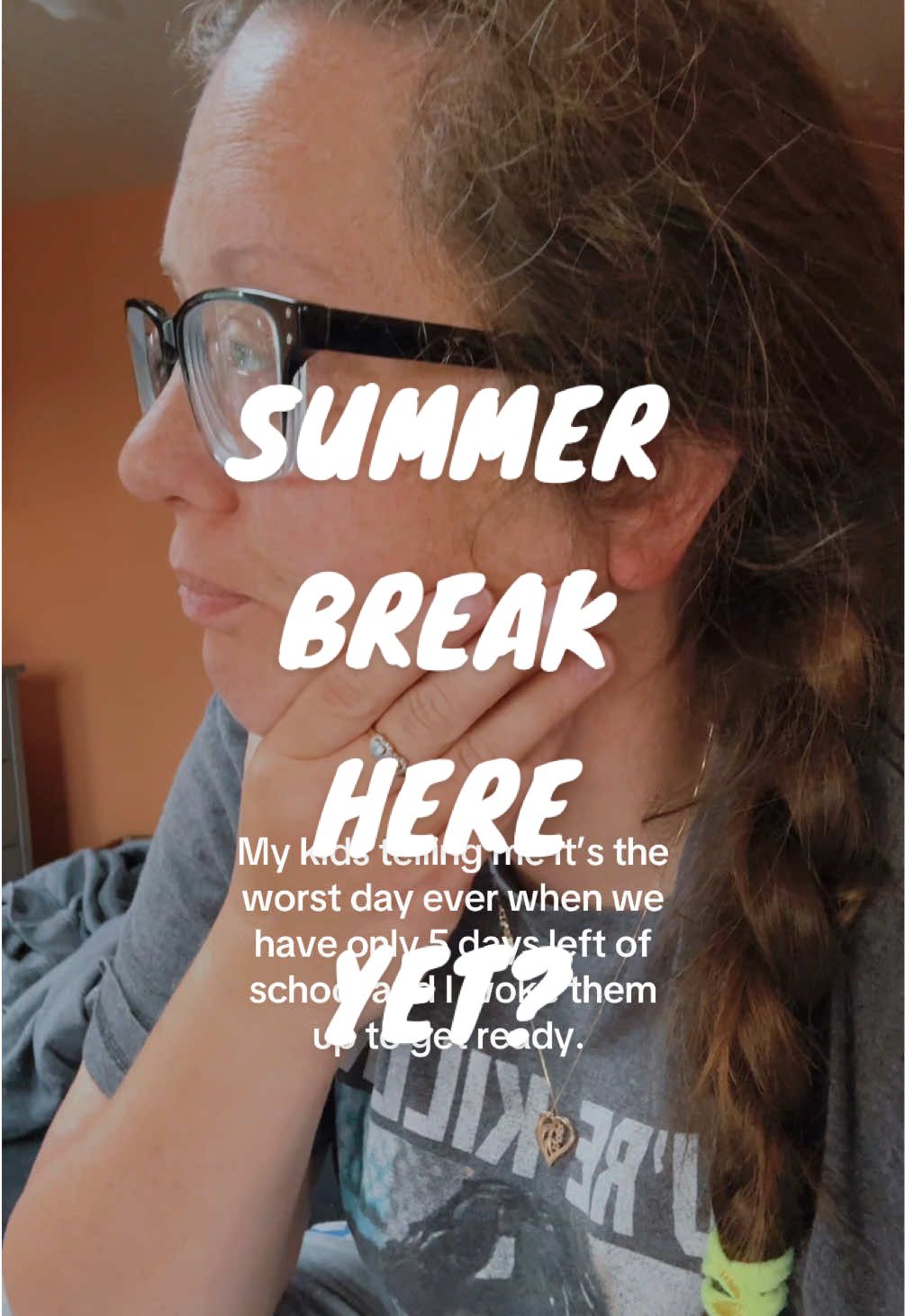 Like..I don’t want to wake up either Becky! I don’t even go to school 🫠 #hausofbailey #millennialmom #typebmom #tiredmom #millennialsoftiktok #genalphaparent #momlifevibes #schoolyear #almostsummerbreak 