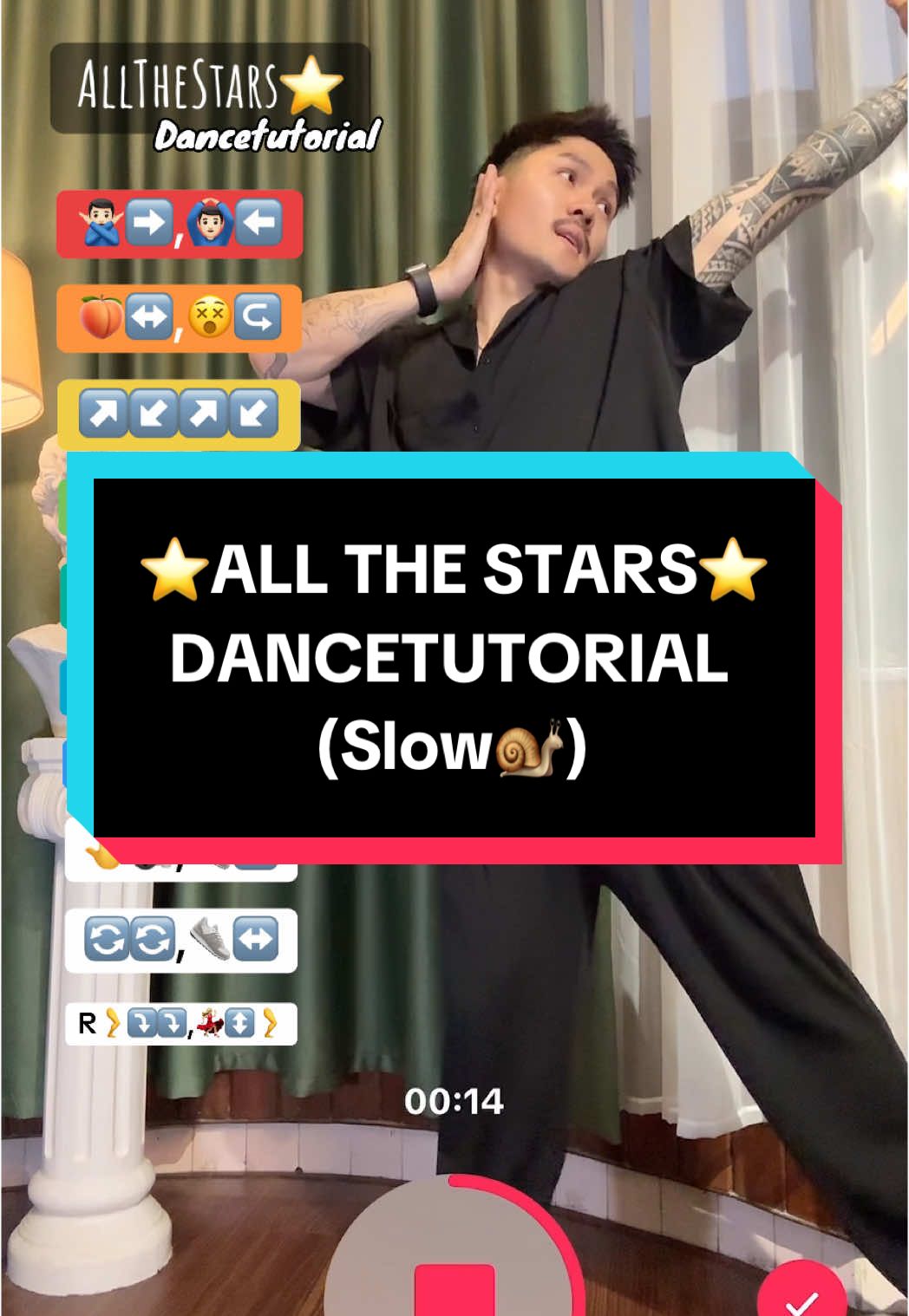 ALL THE STARS⭐️ Dancetutorial‼️ Slow🐌❗️ Dc:@marimacleod  #allthestars #sza #kendricklamar #dancetutorial #dancechallenge #fyp 