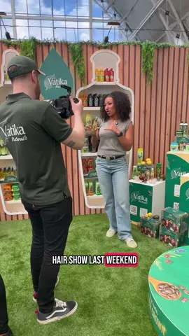 Did you go to the Afro Hair & Beauty Show last week? https://dabur.co.uk/  Last weekend I was invited down to the Afro Hair Show Live with @VatikaUK This was my first time at the show and I had such a great time connecting with different people and seeing all of the brands we know and love. Vatika had a stall filled with fun activities (where I spent most of my time) and trying out the games and browsing their new product launches. I would definitely love to return next year! #fyp #vatikanaturals #glowupwithvatika #VatikaAtAHBL #naturalhair #curlyhair