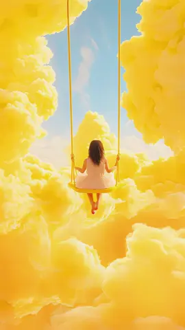 Yellow clouds vibe 💛 Prompts & Art: @predmet_ai Made by Midjourney • AE • Kling AI #clouds #sky #nature #ai #yellow #aesthetic