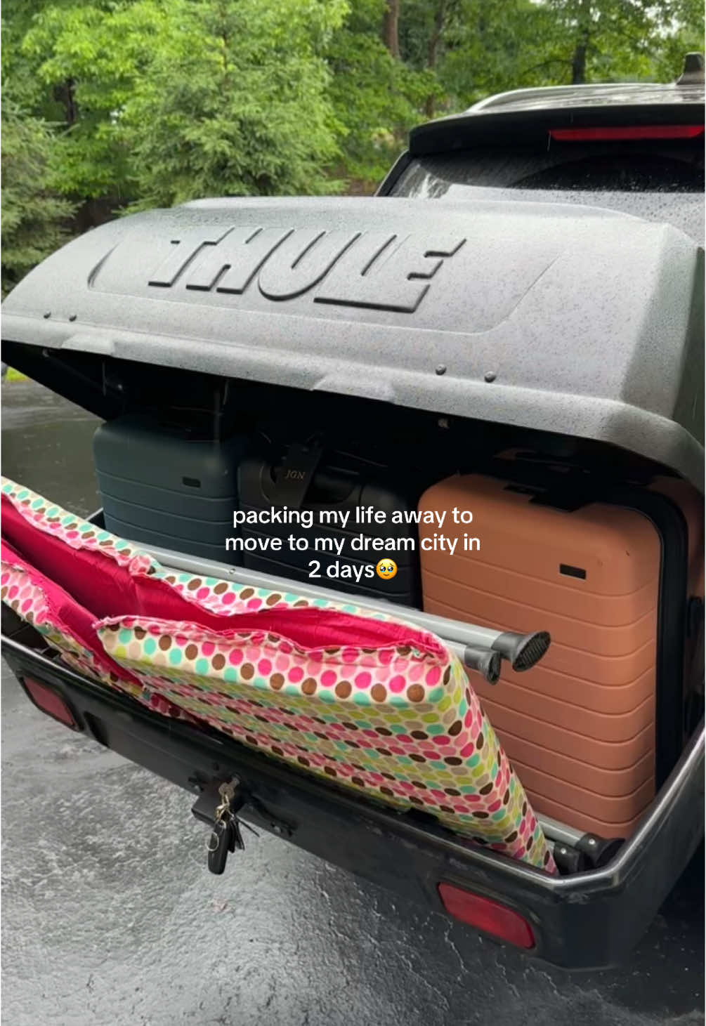 just a pocket full of dreams (and 6 bags of clothes) heading to the big apple!! 🍎 🏙️ 🚕  best luggage ever: @away  #fyp #fashiontiktok #fashiondesigner #bloomingdales #newyorkcity #nyc #roadtrip #midwest #bigapple #midtown 