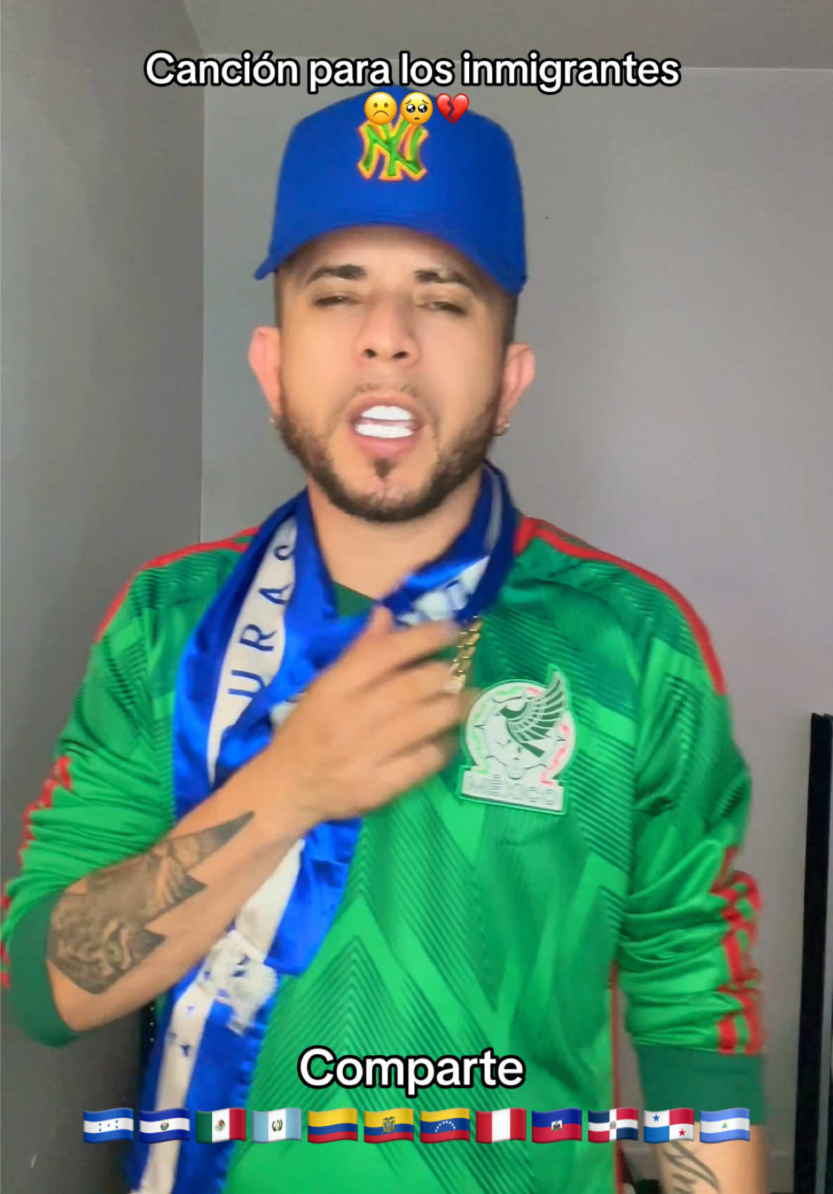 Necesito un artista con quien pueda grabar esta canción ya que con el Artista que había quedado hacerla me quedó mal entonces necesito alguien responsable que quiera meterle a esta tema bienvenido sea 🙏🏻 una canción que trae mucho sentimiento etiqueten ese artista que quedaría aquí #inmigrantes #parati #fyp  #foryou  #latinos #honduras #mexico  #elsalvador #guatemala #honduras #haiti #colombia #peru #ecuador #panama 