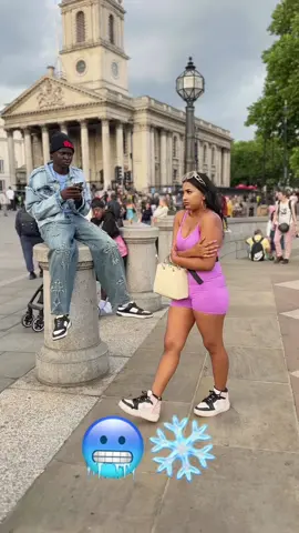 I couldn't ignore her❄️🥶🥶 she’s feeling a little bit cold 🥶  #viralvideos #humanity #kindness #viral__video #cut #respect #human #tik_tok #tiktok #beauty #freezingweather #freezing #fypシ゚ 