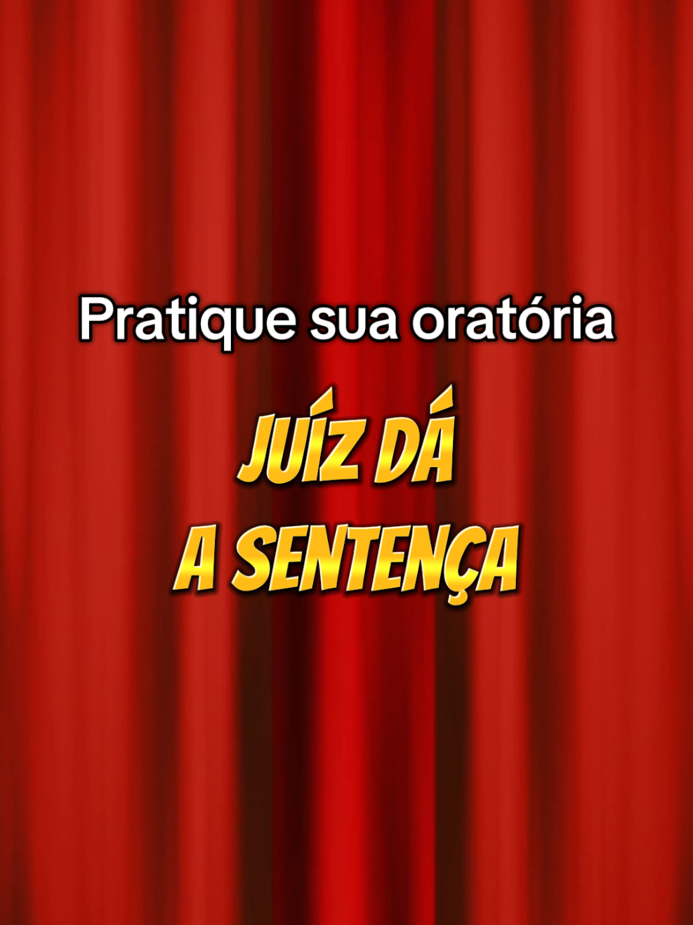 Consegue discursar igual a um juíz? #oratoria #dicção #exercicioemcasa 
