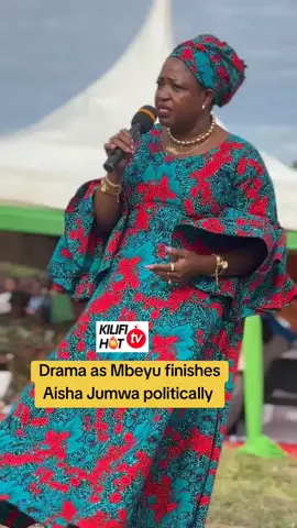 Kilifi Women Representative Gertrude Mbeyu sends a message to Aisha Jumwa 