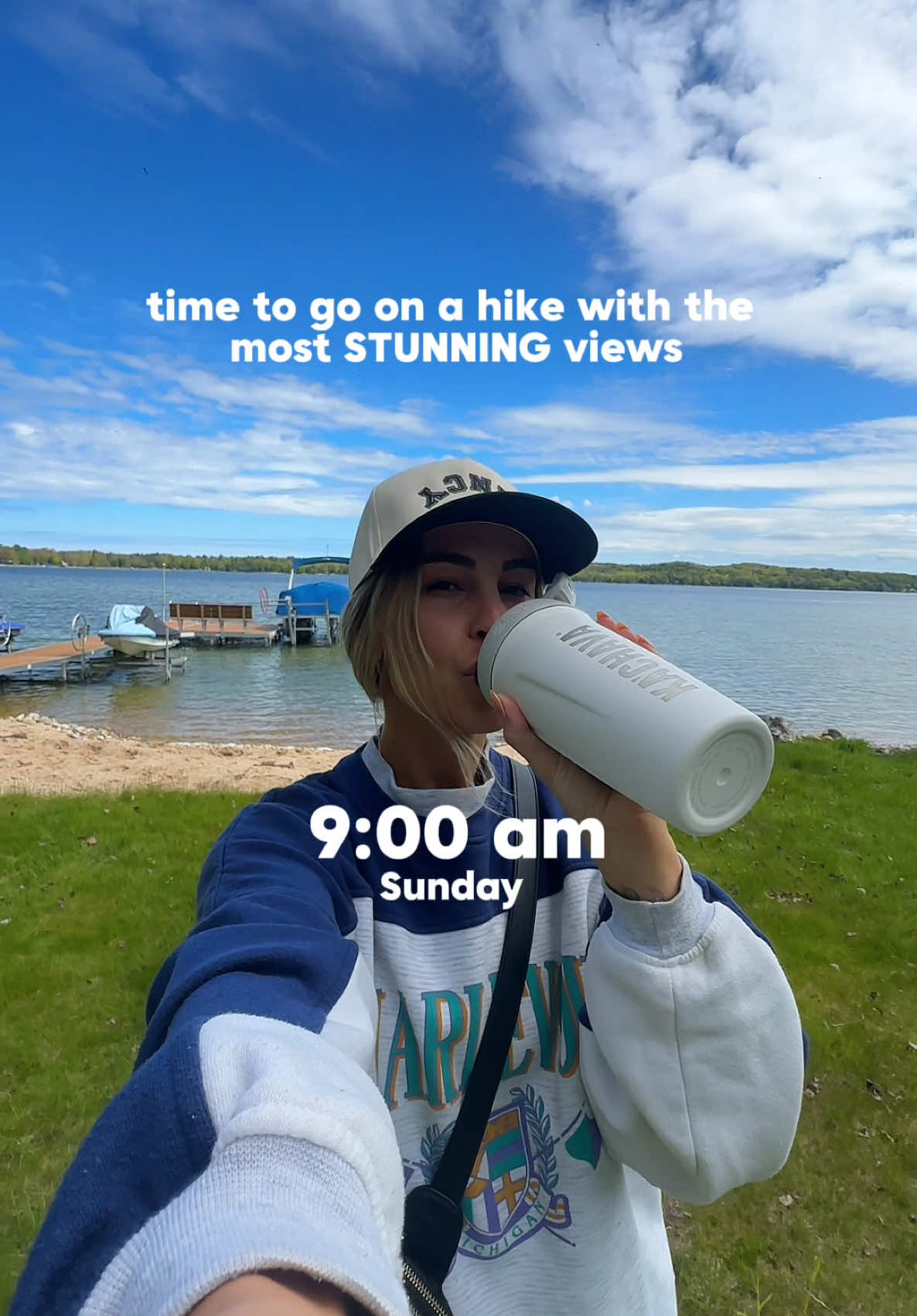 It’s officially LAKE SEASON! Which means it’s rock hunting season, which means I’m the happiest girl in the world    I made sure to bring my @Ka’Chava to Michigan to help me fuel up before our daily adventures because I’ve noticed I always feel so much better on vacation when I’m able to keep a consistent routine & when I give my body something nutritious to start the day! I’ve been drinking @Ka'Chava for over a year now because it makes my life so much easier- it’s everything you need all in ONE delicious shake: 🥕85+ superfoods, nutrients, and plant-based ingredients 💚26 essential vitamins & minerals 💪25g of plant-based protein 😏6g of fiber ✨ Be sure to use my code GABBYMALE for 15% off! #KaChavaPartner #KaChavaAdventure #rockhunting #rockhounding #rockhound #northernmichigan #lakeweekend #Summer #joyfulmovement