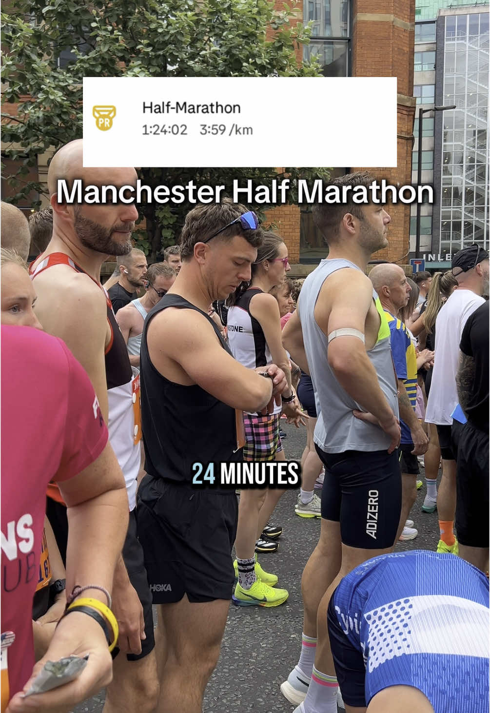 Manchester half marathon ✅ 🤞🏼  #Running #foryou #fyp #motivation #run #runner #manchester #foru #GymTok #runtok #sport #strava #RunningManOnTikTok #runclub #foryourepage #RunningManOnTikTok ing