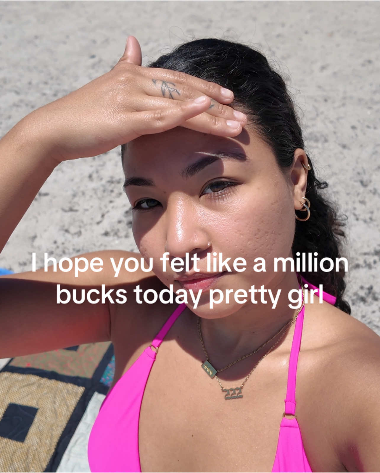hope you felt like a million bucks today because i sure do  hehe ;) #curlyhairtips #withgabbym #fypシ #xyzcba #SelfCare #miamibeach