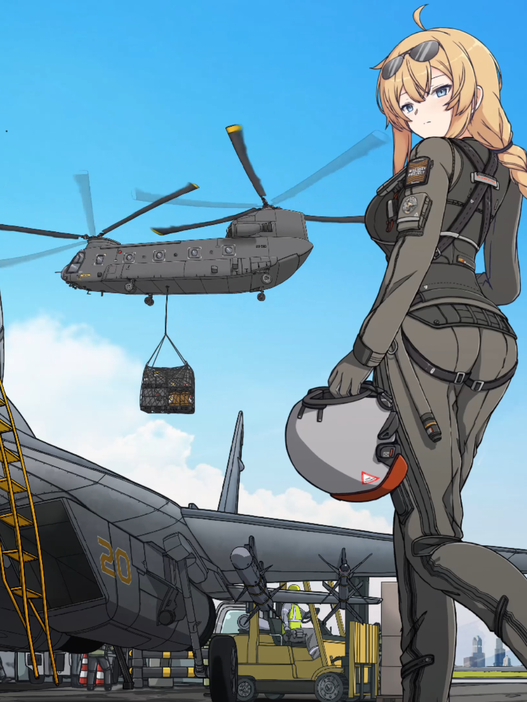 Beautiful view✨ #anime #aviation #follow #animetiktok #animegirl #animes #aviationlovers #animegirl #animefyp #warthunder #warthunderaviation #warthundertiktok #warthundervideo 