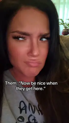 POV Your friends, “friend” that you don’t like it stopping by their house and you’re there. 