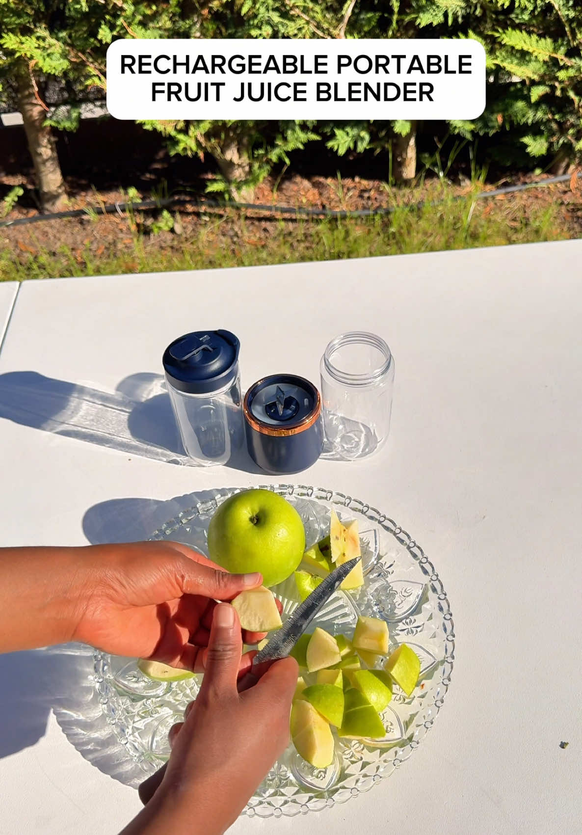 RECHARGEABLE PORTABLE FRUIT JUICE BLENDER #fyp #viral #rechargeable #portableblender 