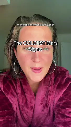 The COLDEST Mars Signs #astrology #zodiac #aquarius #libra #virgo 