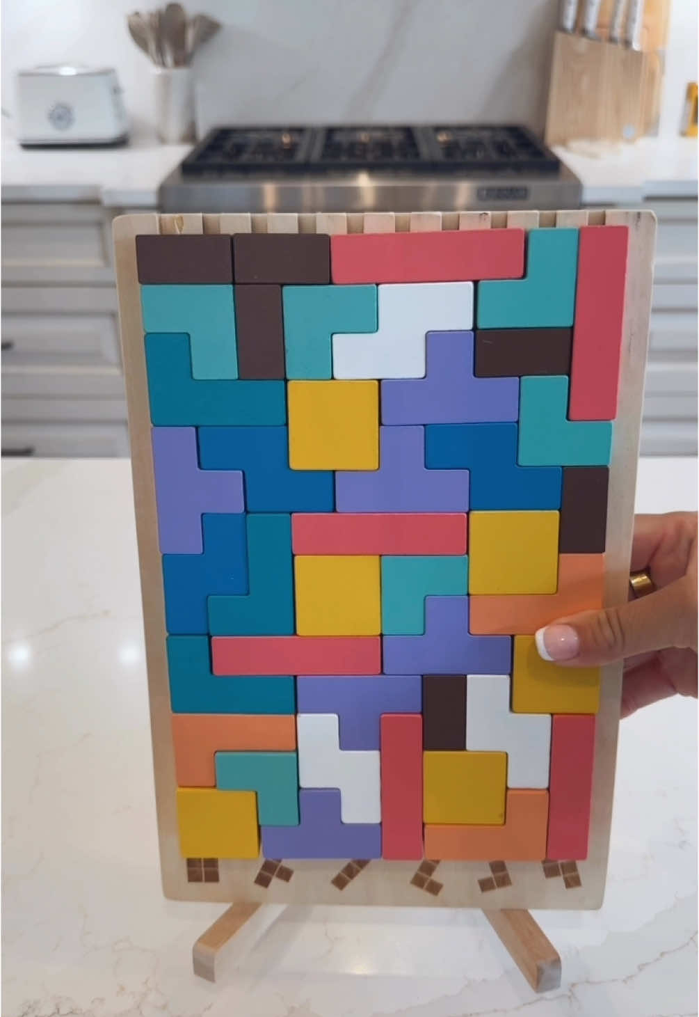 Such a fun game for the family or travel!!! #tetris #games #amazonfinds 