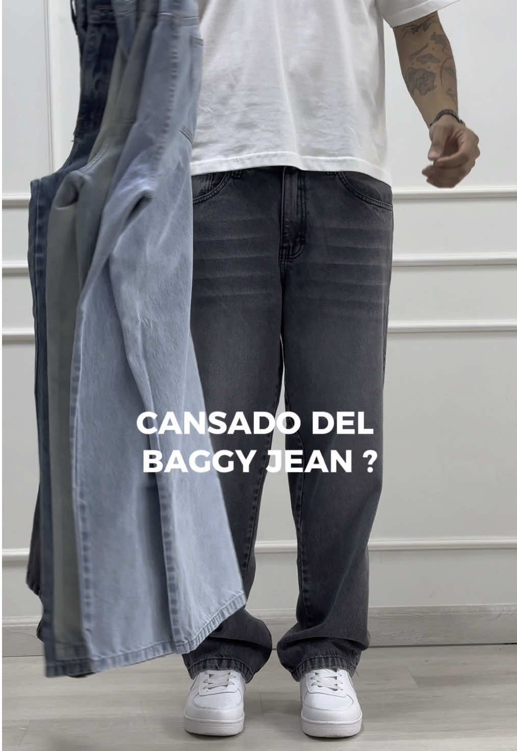 ¿Cansado de los baggy? Te traemos la solución con nuestros loose fit 🔥 Ig: Zabanne.wear  #streetwear #loosefit #jeans 