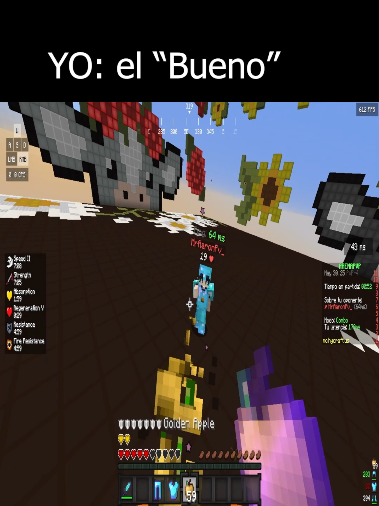 Claro que si, el mejor de todos😞😞 #Minecraft #rayarzk #minecraftmemes #pvp #minecraftbuilding