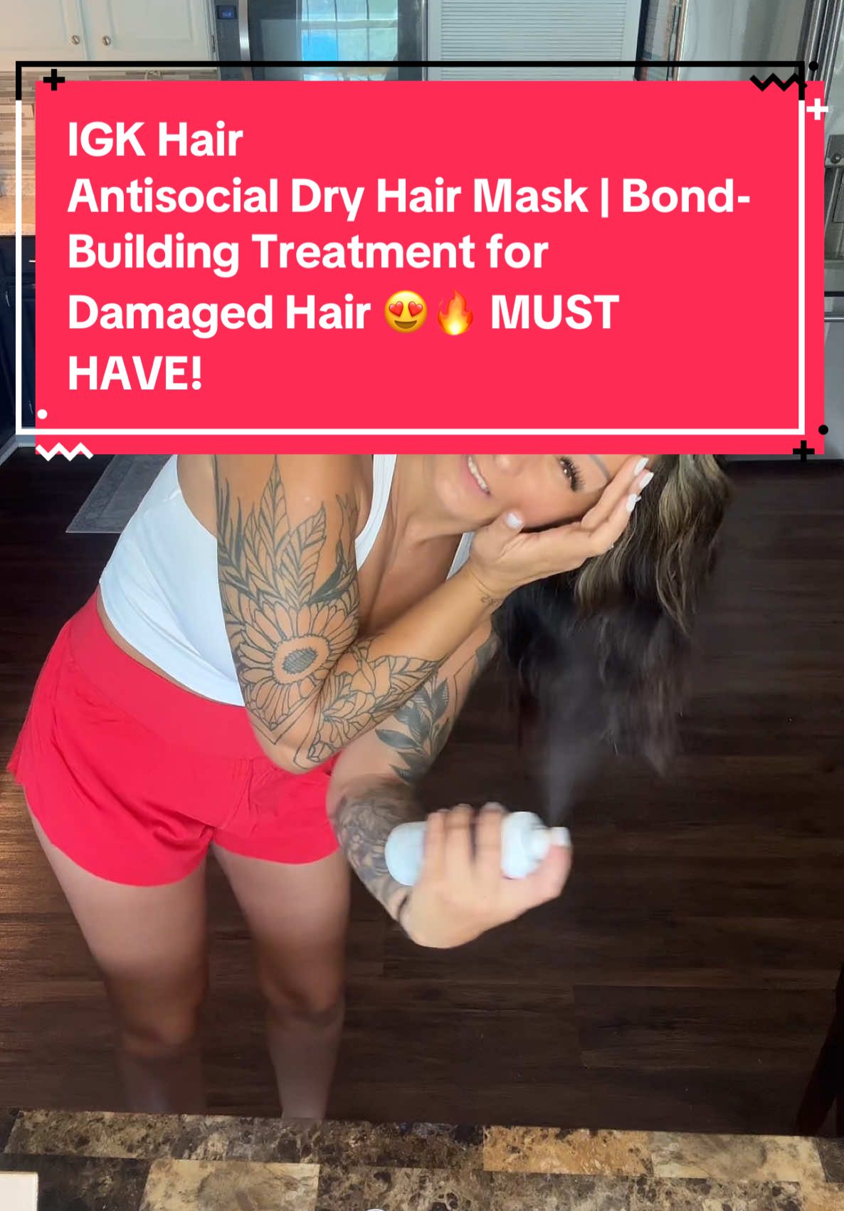 OMG I UNDERSTAND WHY THIS IS VIRAL NOW!!!! My hair has never felt this soft or looked so shiny AND SMELLED THIS GOOD!!! I’m in LOVE!!! #igk #igkhair #igkantisocialbondbuildingdrymask #igkantisocialhairmask #hair #haircare #ad #ads #TikTokShop #FYP #tiktokmademebuyit #TikTokShopBlackFriday #spotlightfinds #MustHaves #ttsacl #TikTokShopRestock #CreatorBoostCamp #TikTokShopSpringGlowUp #GoalCrusher #TTSLevelUp #TTfest #SpringGlowUp #TikTokShopMothersDay #TikTokShopMemorialDay #SpringTok #SpringBreak #TikTokShopSummerTurnUp #QVCTikTokSuperBrandDay #Dealsforyoudays #IfYouKnowYouKnow #FunInTheSun #TikTokShopUnboxing 