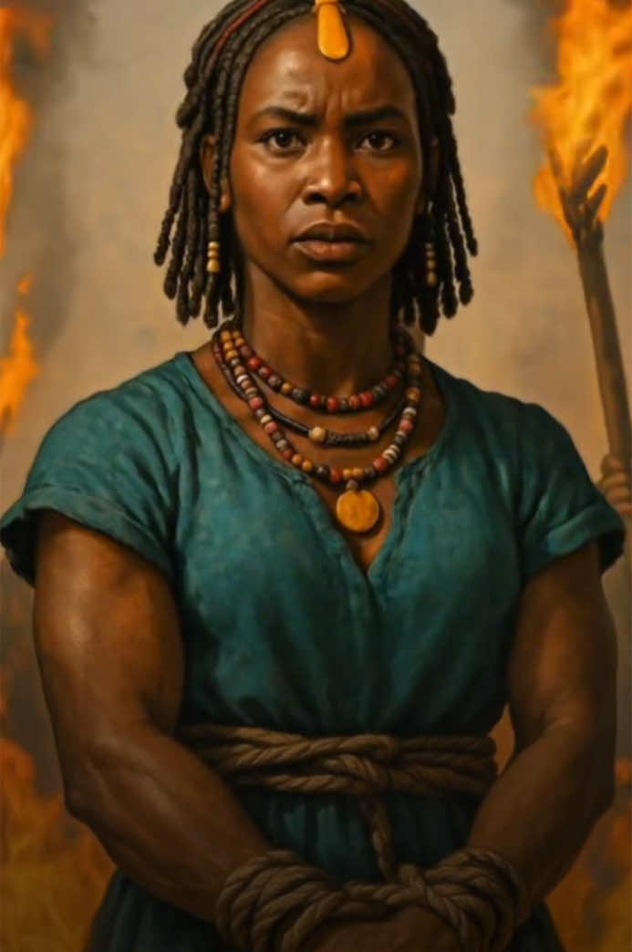 Kimpa Vita | An African queen in flames—unafraid and unforgettable #africancivilizations #africantiktok #africanhistory #africantribes #congolesetiktok #hiddenhistory #blackhistory #HistoryTime #congo 