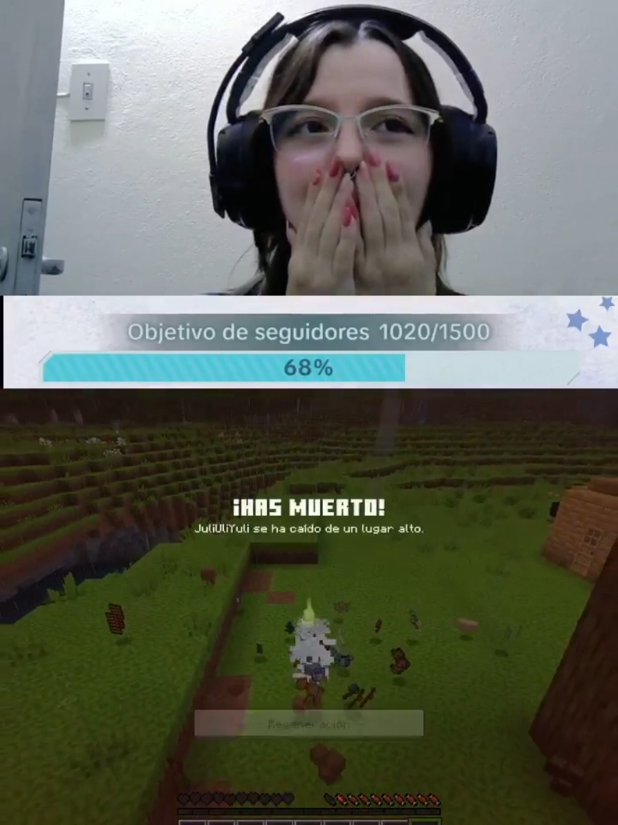 Para no perder la costumbre jaja #Minecraft #humor #caida #fyp #paratii #torpe 