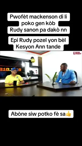 Rudy sanon se sa nou vle#pwofetmackenson#tiktokhaitienne🇭🇹🇭🇹 #pwofetmackenson #teamsrudyoficiel #videoviral #vieuws #fyp 