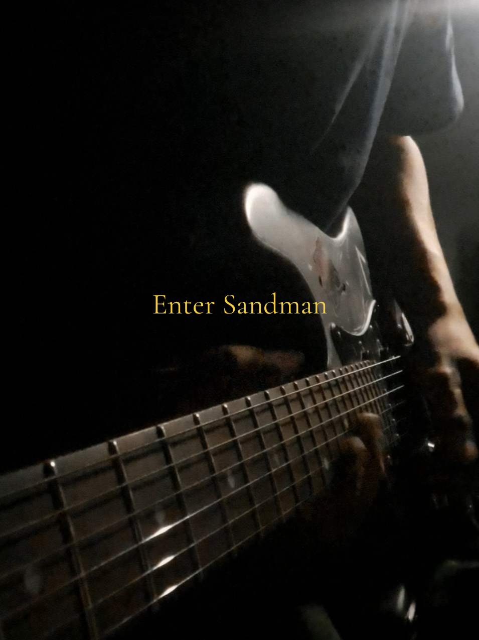 Metallica - Enter Sandman #guitar #guitarsolo #cover #metallica #metal #jameshetfield #kirkhammett #blackalbum 