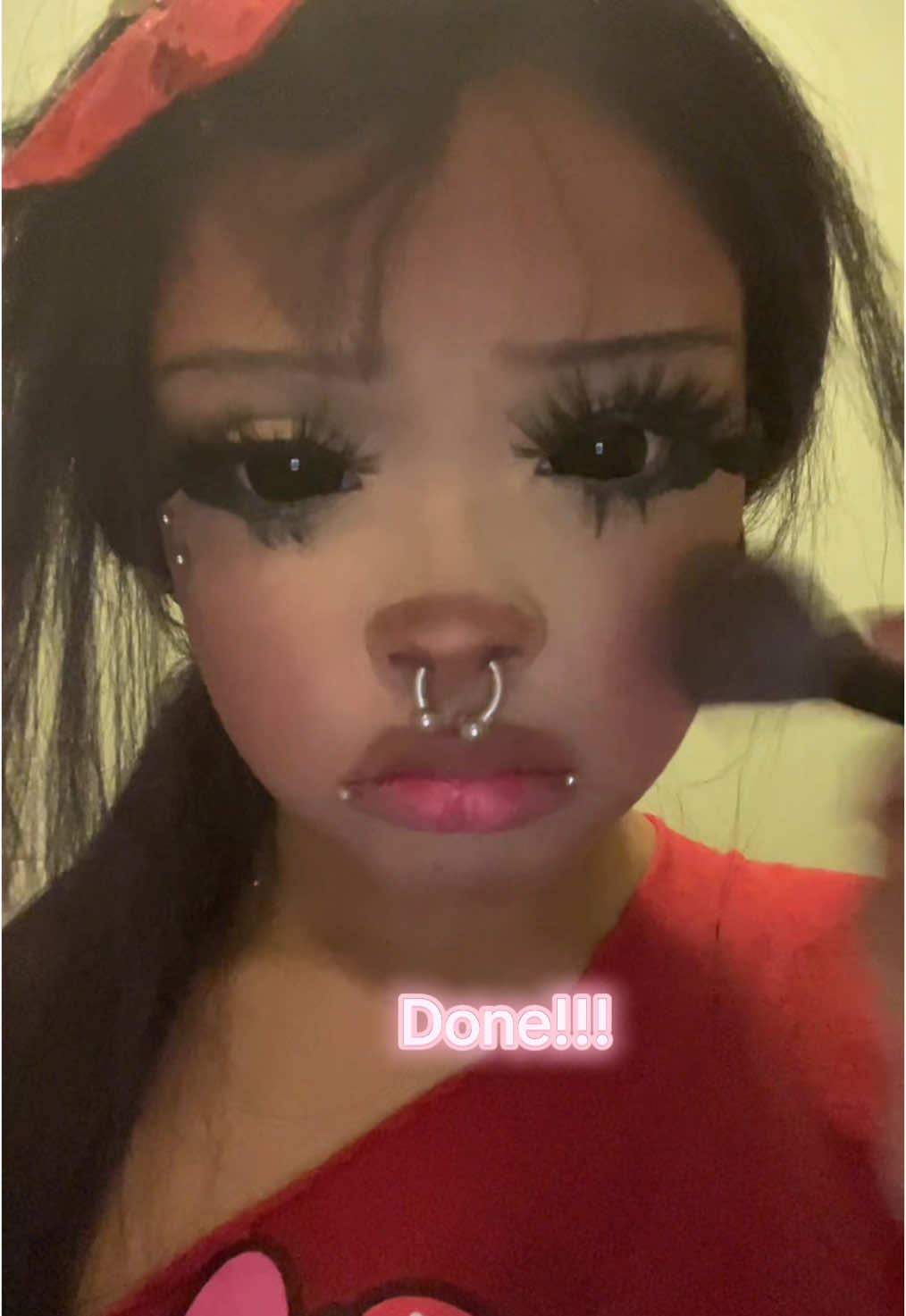 Colored alien makeup! #tutorial #makeuptutorial #xyzbca #cutecore🎀🦴🍮🐾 #viral #egirl #eyes #viralvideo #🎀🦴🍮🐾 #makeup #makemefamous #fypシ #alternative 