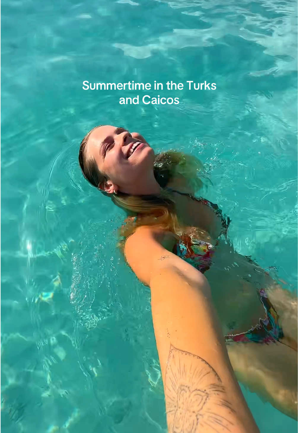 It’s officially summer here in the Caribbean and this girl couldn’t be happier ☀️💦 #fyp #turksandcaicos #islandlife #Summer 