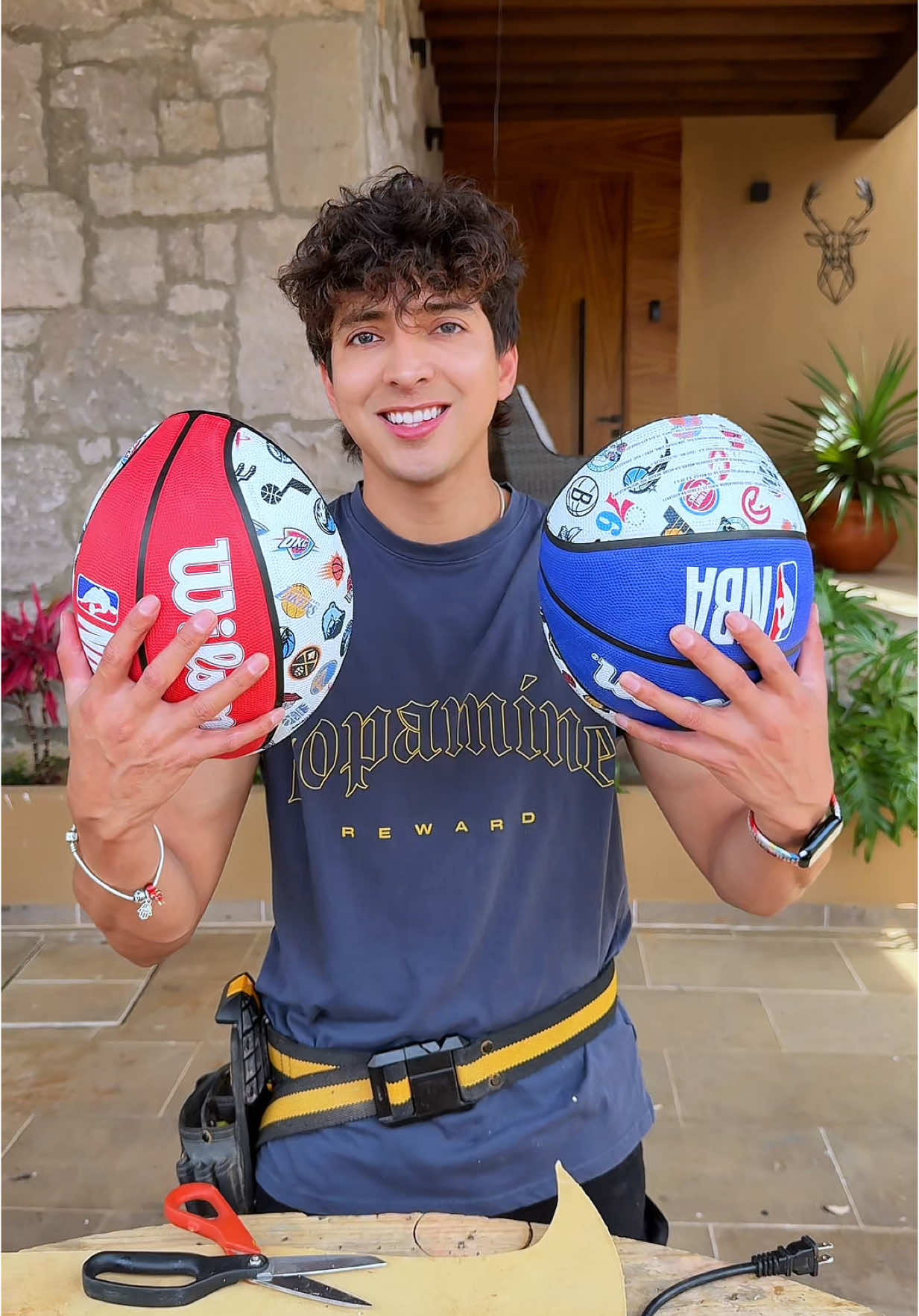 Hoy construí  una repisa con un balón de básquetbol! 🏀 #DIY #comedia #fpy #viernes 