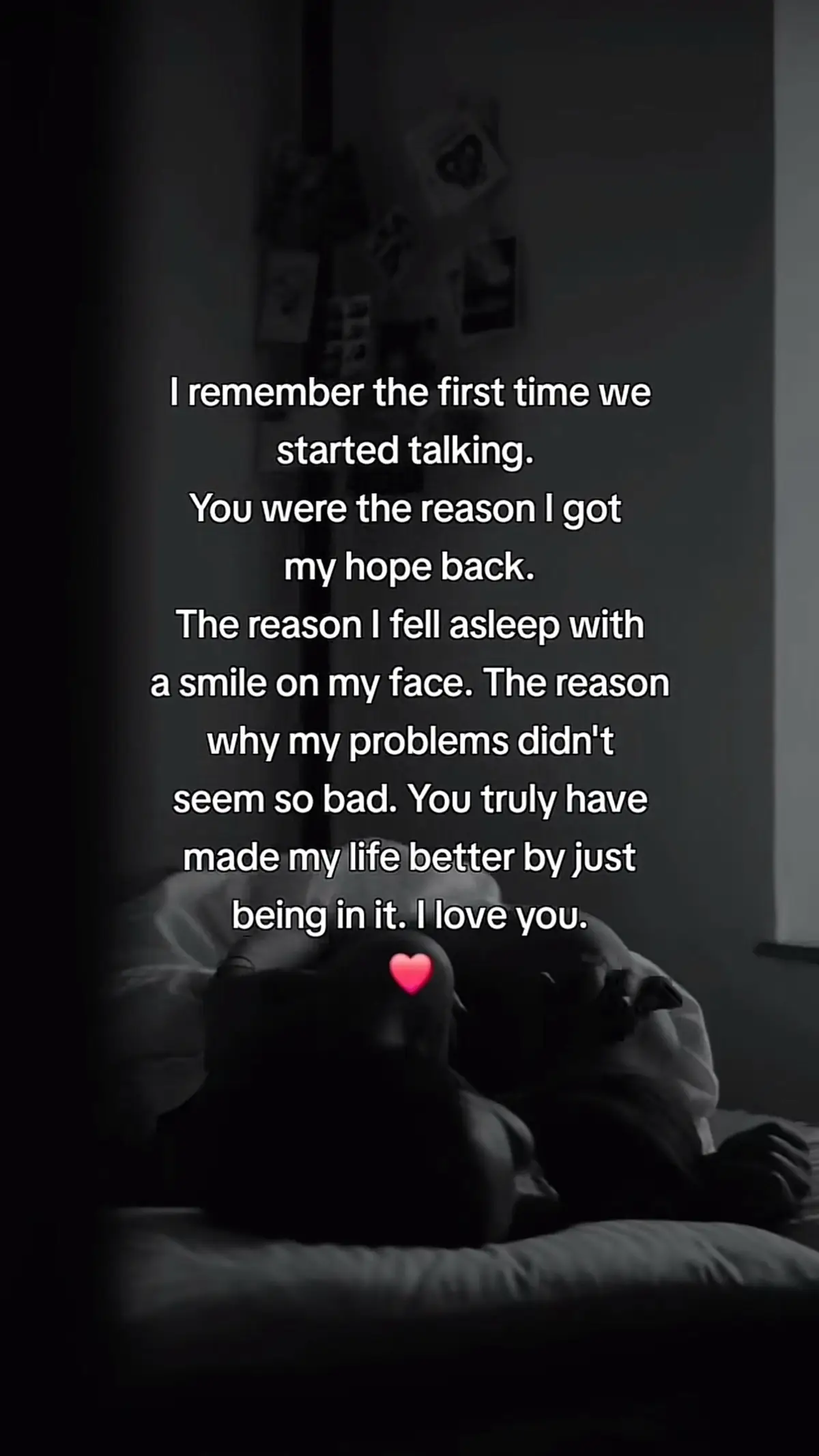 I love you! ♥️♥️