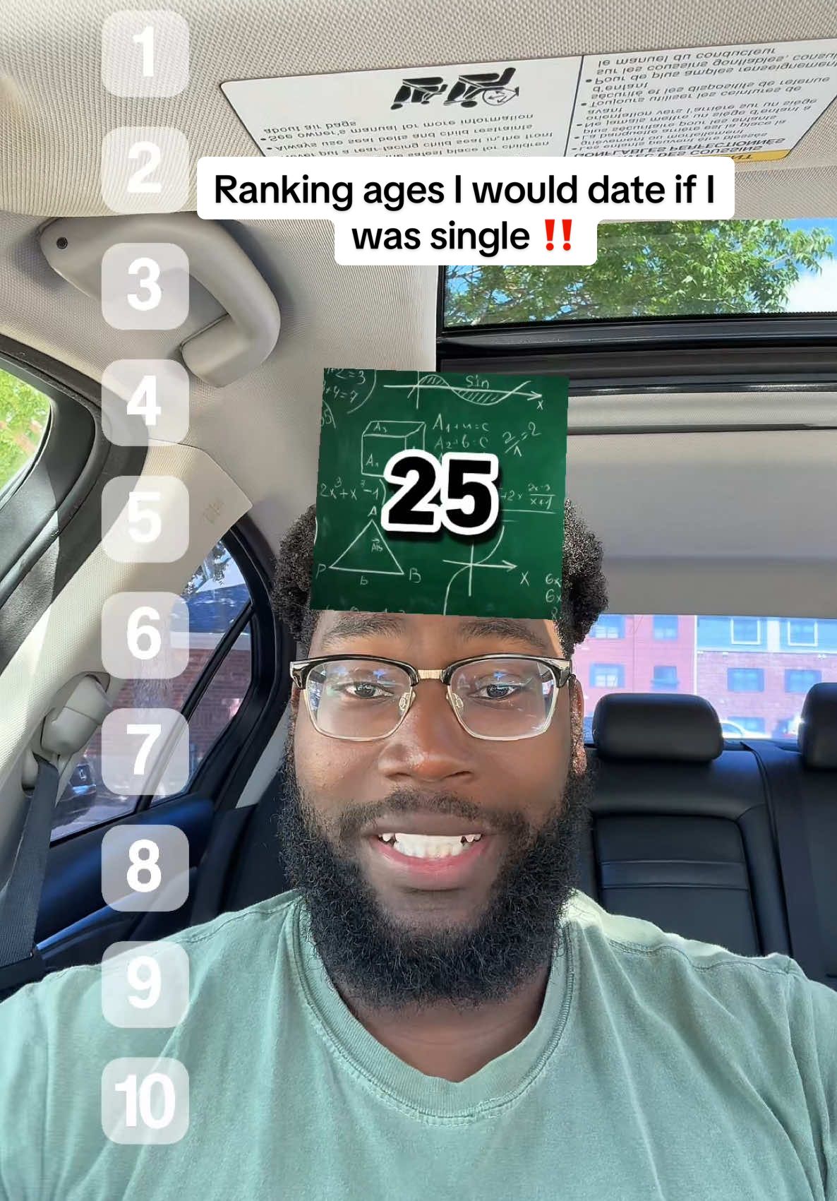 Ranking my reaction to ages, I would date if I was single. #reaction #fyp #fypシ #ranking 