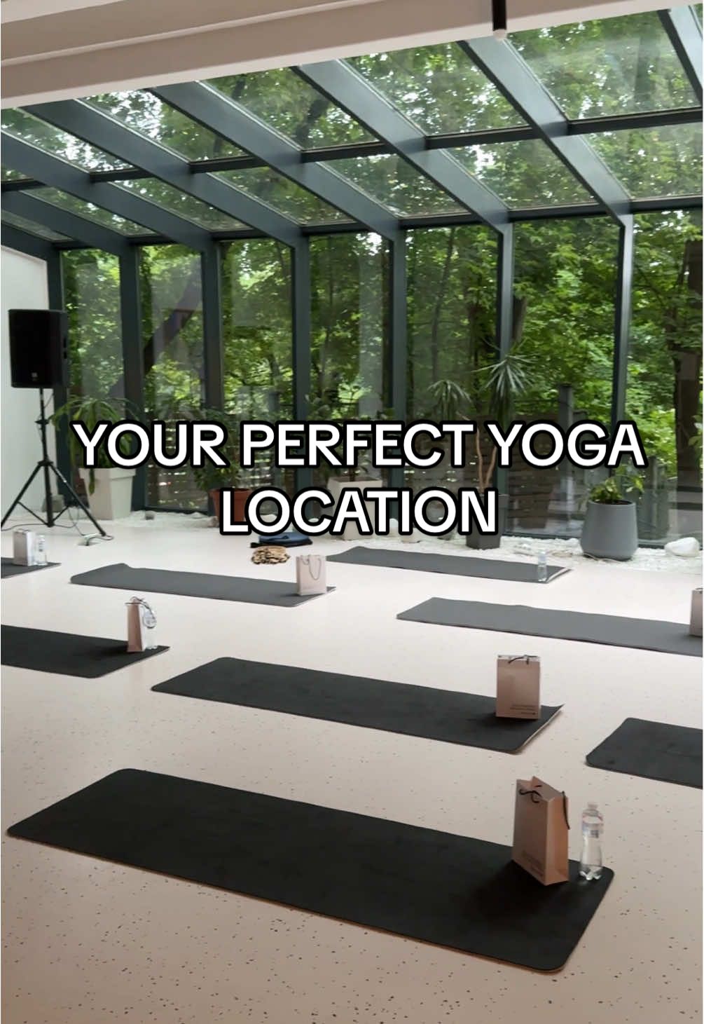 YOUR PERFECT YOGA CLASS LOCATION 🌿 #yogyakarta #teachersoftiktok #yogagirl #yogateacher #retreat #Fitness #exercise #location #garden 