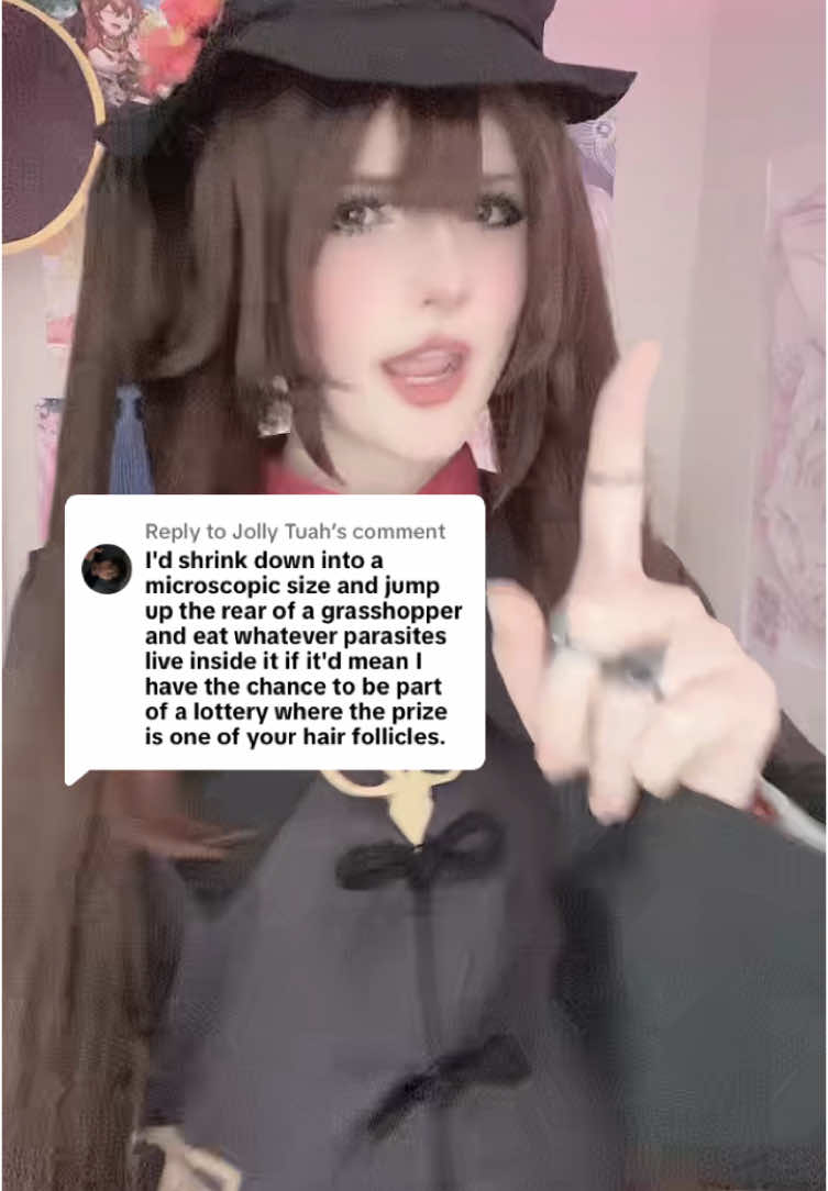 Replying to @Jolly Tuah Enough is enough ok #hutao #hutaocosplay #genshin #GenshinImpact #genshincosplay #cosplay #cosplaygirl #genshinimpactcosplay #cutecore 