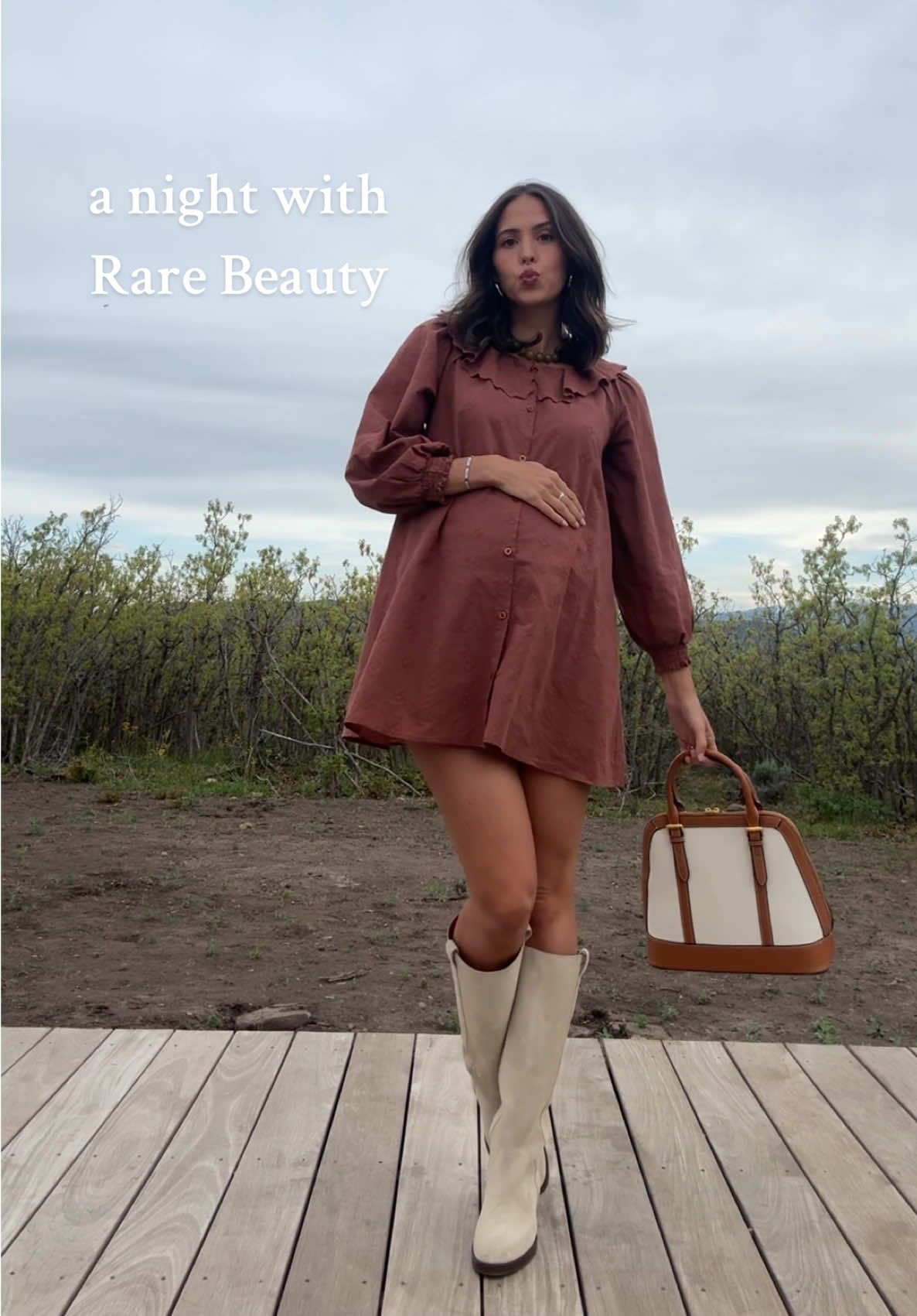 the most beautiful night with @Rare Beauty 🌸💕 somebody pinch me 👌🏼 #rarebeauty #sezanelovers @Sézane 