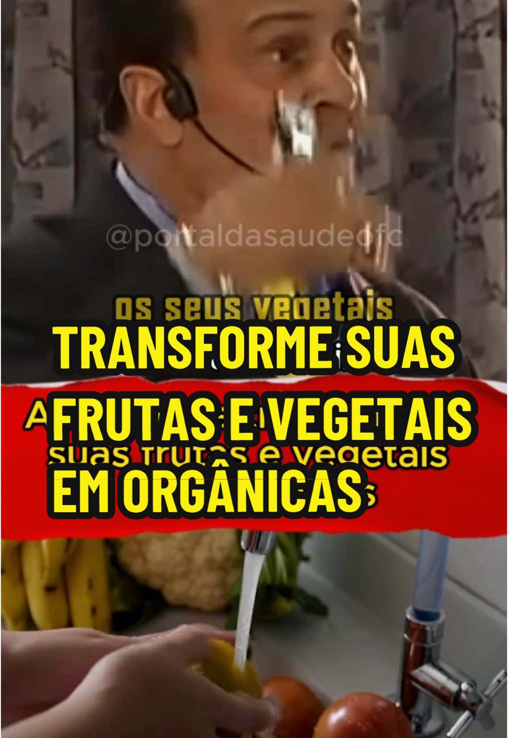 TRANSFORME SUAS FRUTAS E VEGETAIS EM ORGÂNICAS  #saude #saudavel #frutas #legume #comida #comer