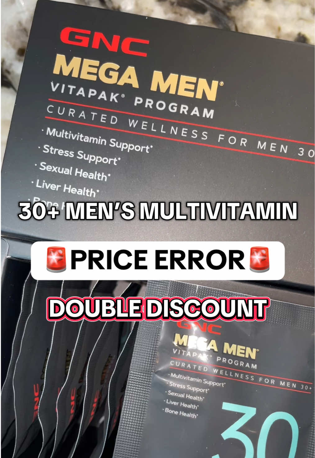 Get this bestselling GNC Men’s Multivitamin 30 pack on a massive discount right now! #gnc #multivitamin #mensmultivitamin #mensvitamins  #TikTokShopCreatorPicks #TikTokShopUnboxing #tiktokshopfathersday #TikTokShopSummerTurnUp #DealsForYouDays  #TTSLevelUp      #IfYouKnowYouKnow  