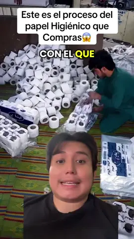 Así es como se Hacel el Papel Higiénico 😱🧻#tendencia #videoviralシ #fypシ゚ #papelhigienico #datoscuriosos #datosinteresantes