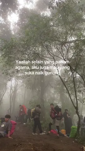 Aaamiinin aja dlu yee kan, siapa tau qobul 🤭🙃 #pendakigunung#pendakiindonesia #pendakigunungindonesia#pendakifomo#pendakisantuy 