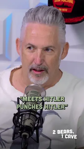 Gonna grab that little mustache. #2Bears1Cave 290 with @harlandwilliams #2B1C #2bears #podcast #harlandwilliams #comedy #tomsegura