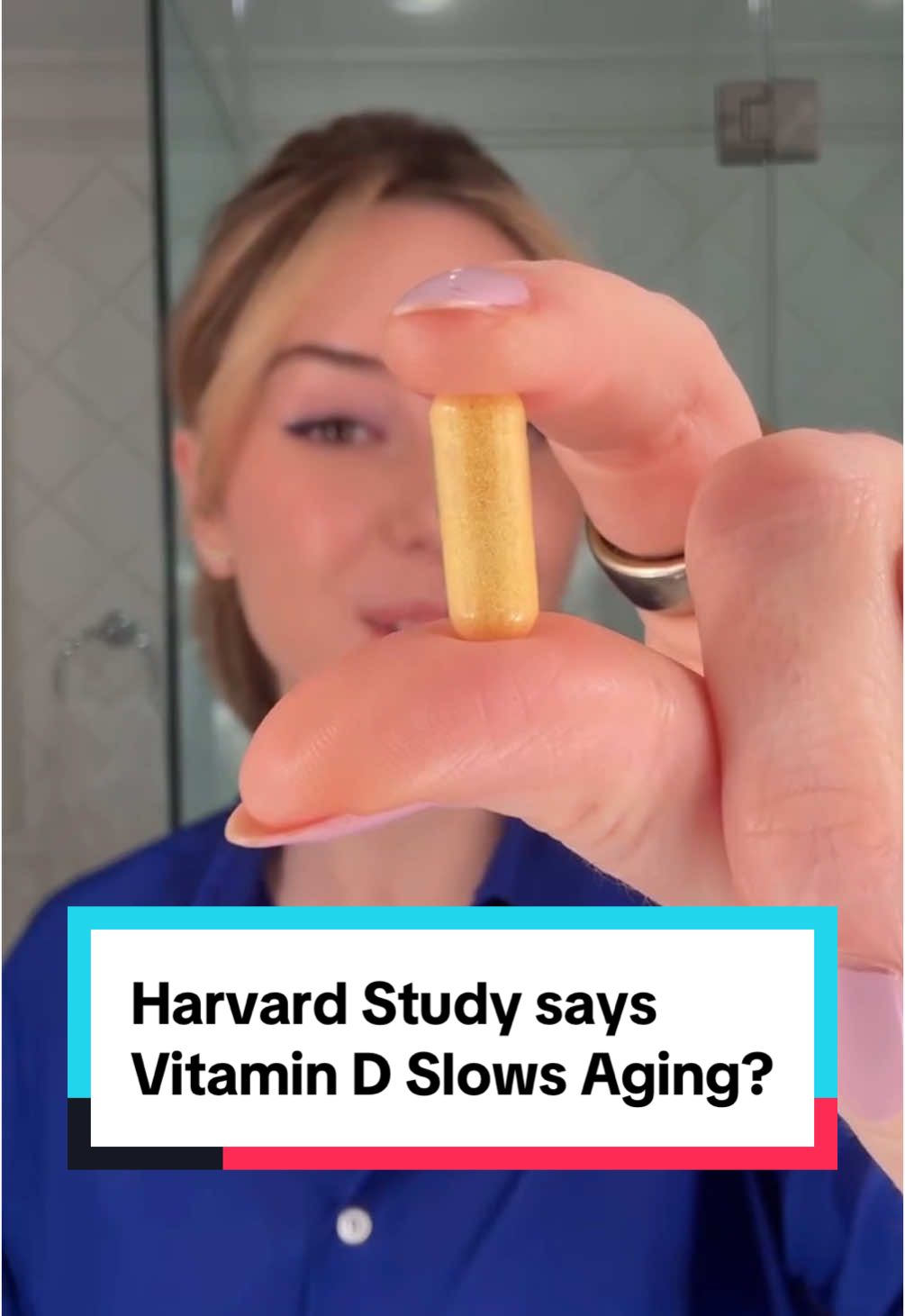 Harvard may have just discovered the cheapest anti-aging pill—and it won’t cost you a MILLION bucks. In a landmark study, adults who took a daily dose of vitamin D3 showed less DNA damage… aka YOU AGE SLOWER. 🧬 Published in the American Journal of Clinical Nutrition, this study tracked over 1,000 adults over 4 years and found that vitamin D isn’t just about bones or mood—it might literally help rewind your biological clock. #antiaging #aging #antiagingskincare 