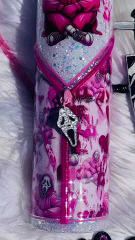 💖Call Me! 🖤This Vinyl/Zipper set from @Danielle Spencer 👀 🔪 Handle is 🔥 🌟love the sparkle of this one!!! Code Glittermess10 saves 💰 #CallMe #ghostface #screammovie #doyoulikescarymovies #fyppppppppppppppppppppppp #knifehandle #3dprinting #snowglobetumbler #shakermix 