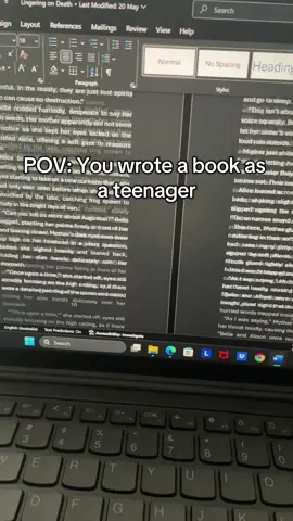 But it was so worth it! #teenauthor #novel #writerstok #BookTok #writing #authortok #writer #writingcommunity #lingeringondeath #book #writersoftiktok #BookTok #fyp 