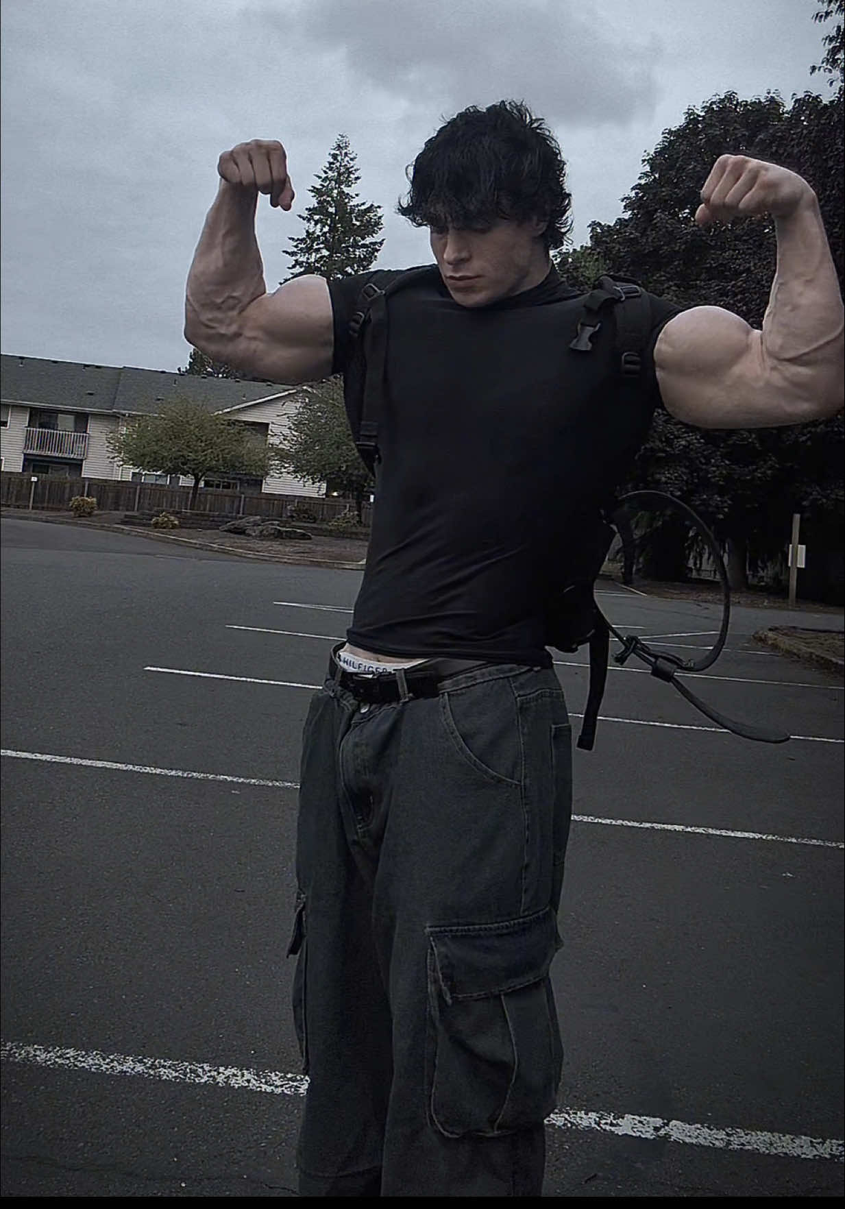 Two sides same coin 🗿😡 #fypage #abs #biceps #toji #fitnessmotivation #aesthetics #aesthetic #abs 