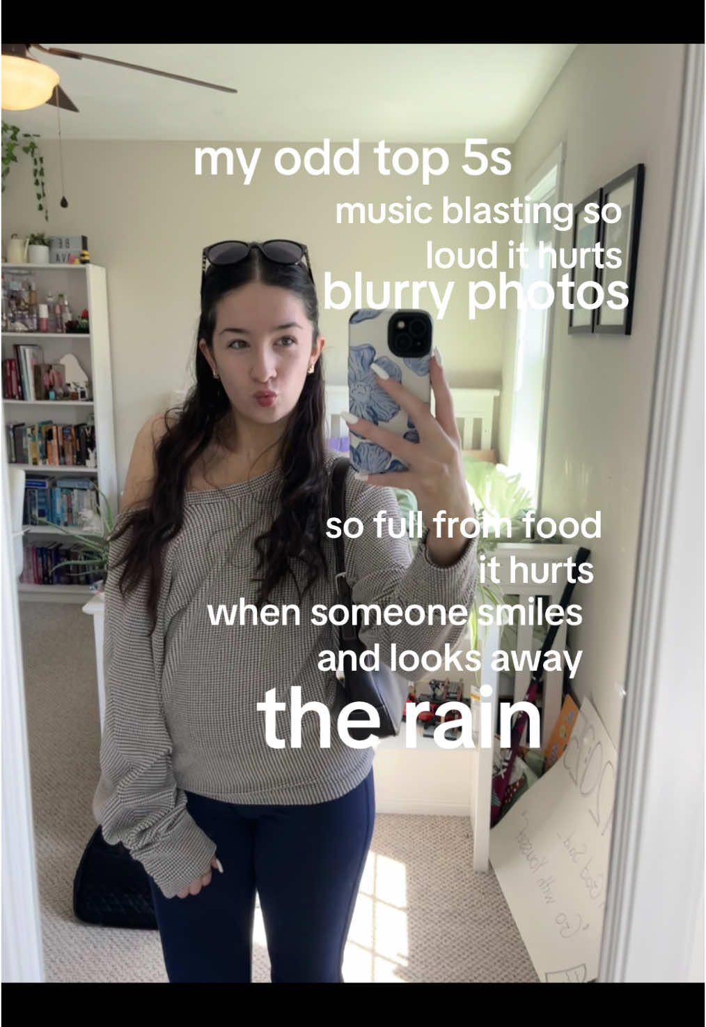 my odd top 5s not in any order #fyp #top5 #food #rain #music #happy 