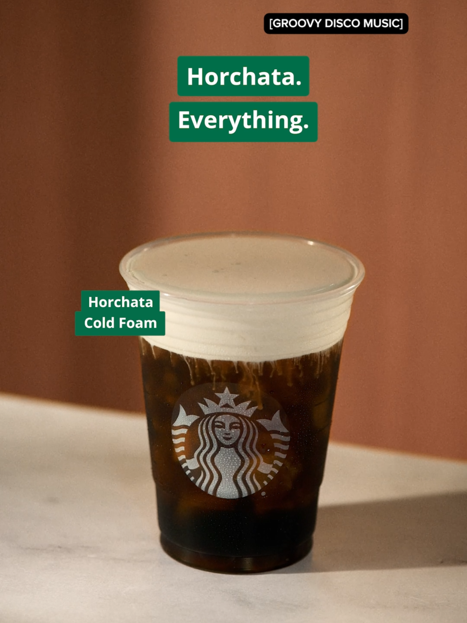 P.S. Horchata actually does go with everything. #Starbucks #StarbucksDrinks