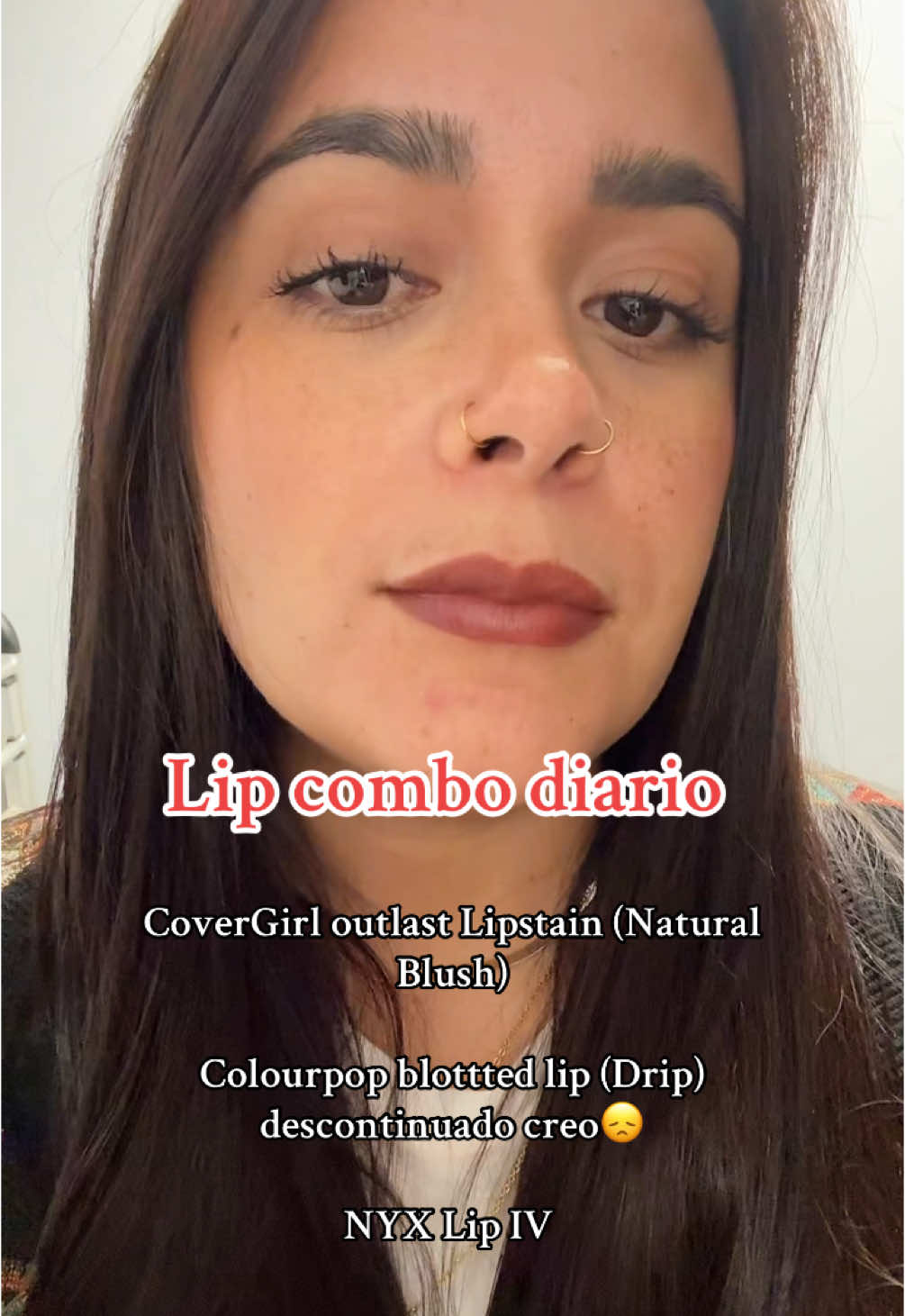 Literal de todos los días #makeup #covergirl #colourpopcosmetics #colourpop #nyxcosmetics #lipcombo @Covergirl US @ColourPop Cosmetics @NYX Professional Makeup 