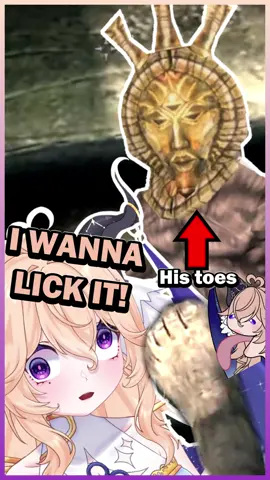 No one’s safe from me 😋 #skyrim #dagothur #vtuber #vtuberclips 