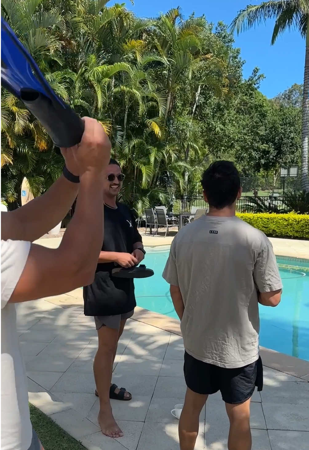 When he can give it but can’t take it! 😂  #funny #explore 