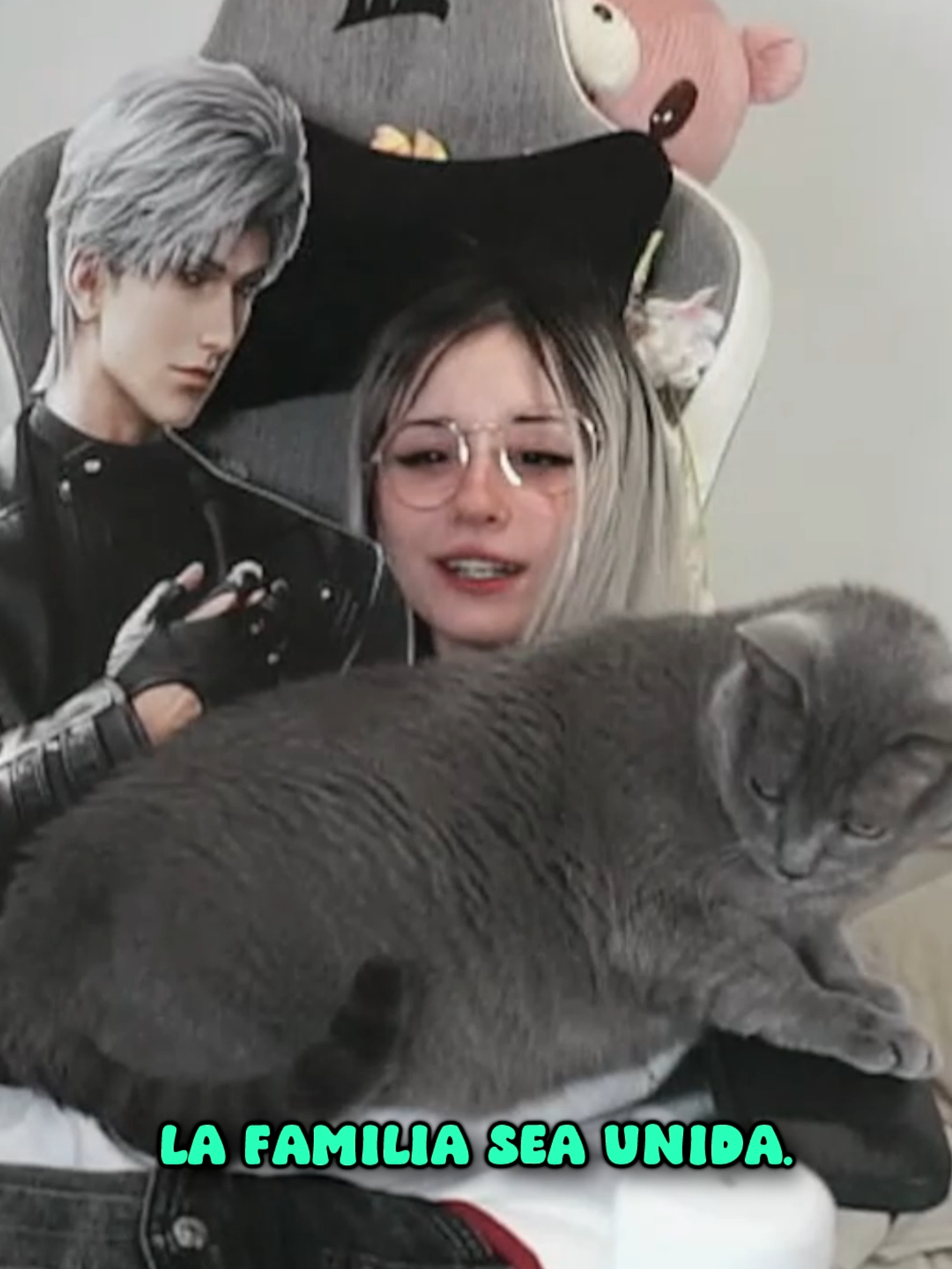 La familia sea unida.• twitch.tv/titasama • #titasama #titabruh #twitch #humor #sylus #loveanddeepspace #lads #loveanddeepspacesylus #felipe #gato #familia